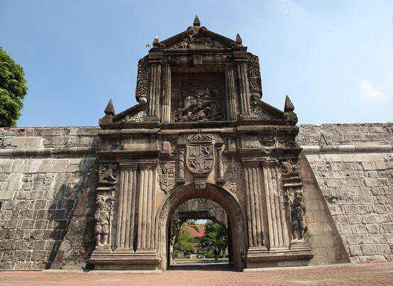 Manila các địa điểm ưa thích pháo đài Fort santiago