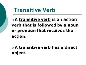transitive-verb-la-gi